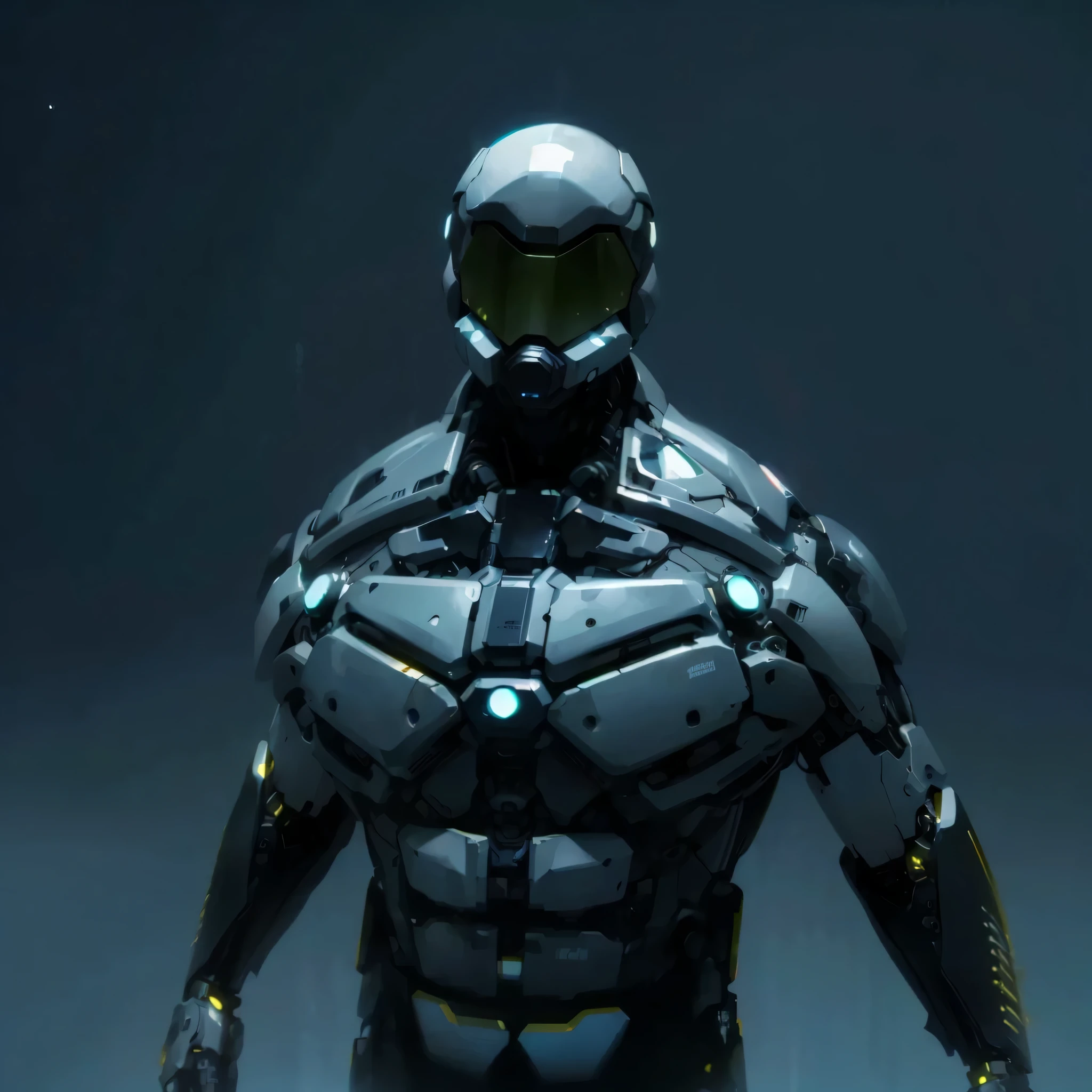 Robot Skull, armored, stealth, Character design, Highly detailed, Intricate details,Mechanical wonder, Cyberpunk, Cybernetic Guardian,male form,skull head,
(dynamic pose:1.0),solo focus,(centered,scale to fit dimensions,Rule of thirds),
cyberpunk city by the ocean at night, with bright neon signs and dark stormy clouds and puddles, scenery:1.25,nighttime, starry night, cosmos,Very dark night that makes the neon lights stand out, very bright neon lights,nighttime, starry night, cosmos,
highres, sharp focus, (ultra detailed, extremely detailed), (photorealistic artwork:1.37),(extremely detailed CG unity 8k wallpaper),((synthwave background theme)),(((vibrant colors))),(intricate background),(masterpiece),(best quality),