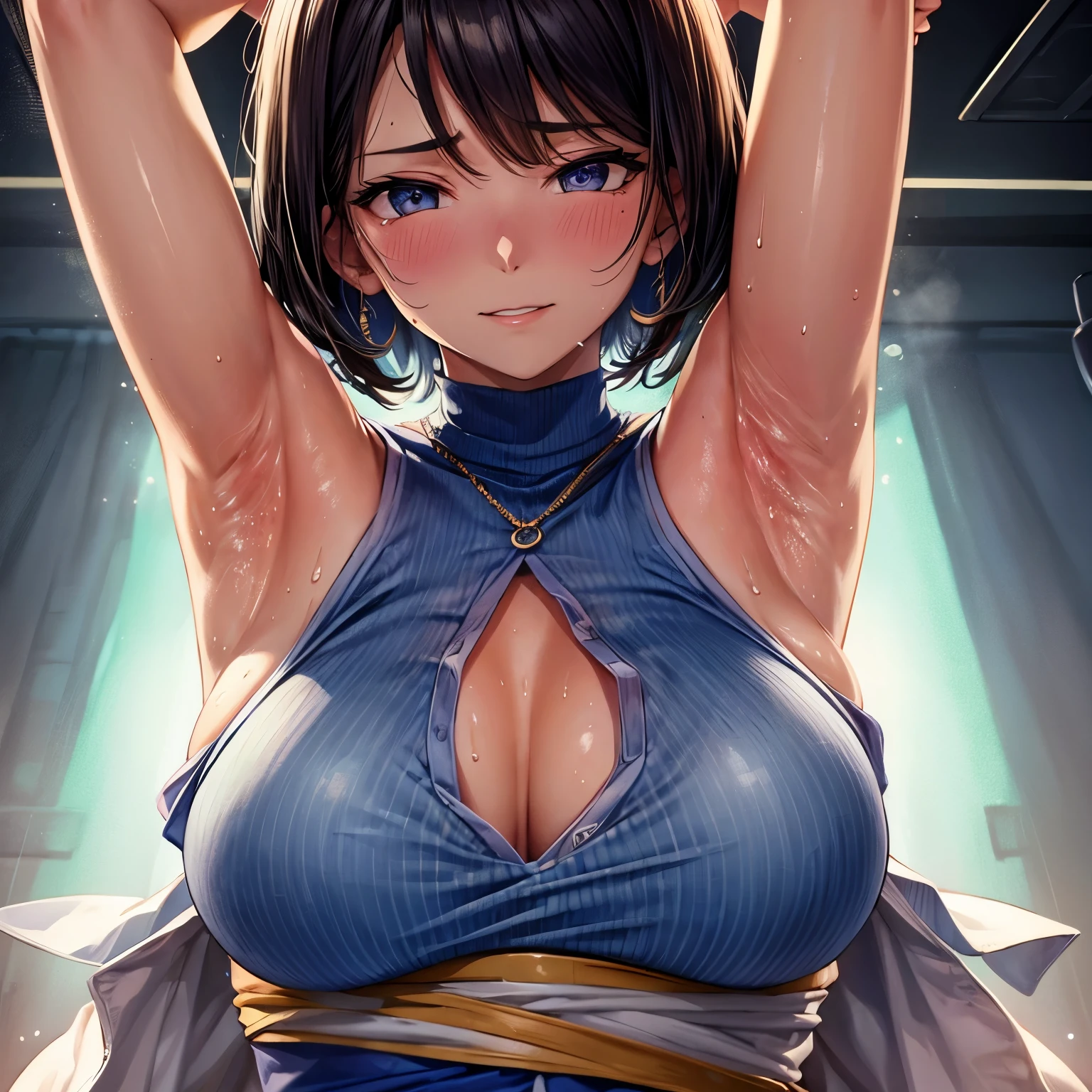 Armpit, sweat
