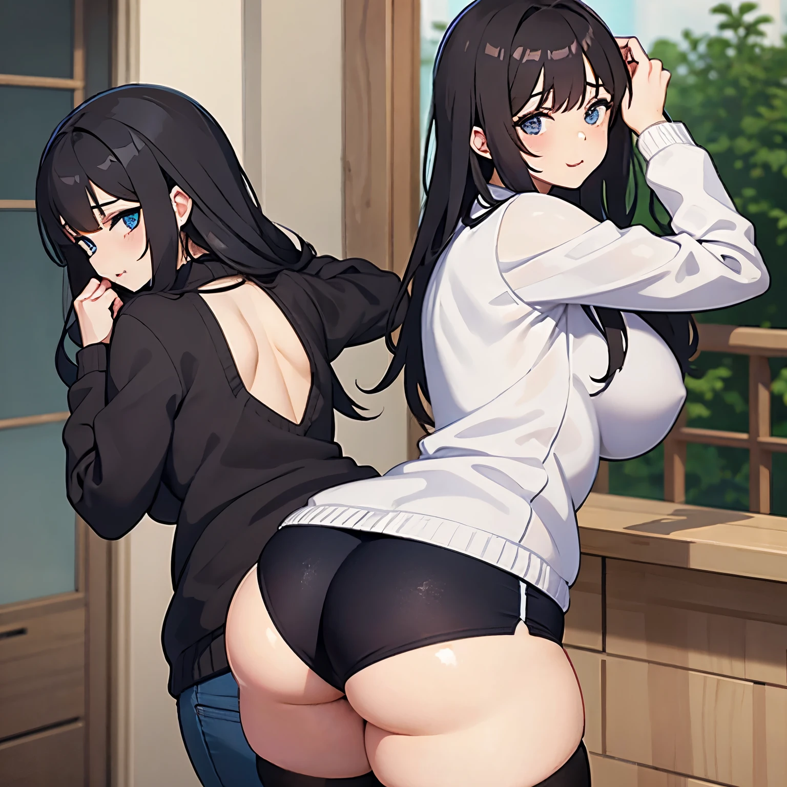 Thicc Burnette shaking ass