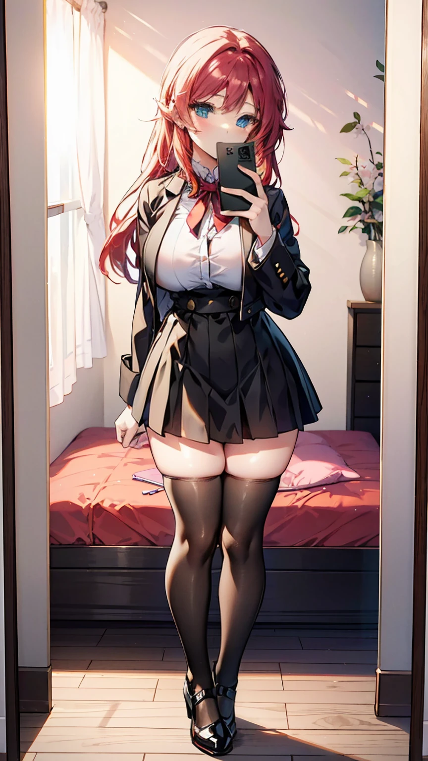 ((masterpiece)), (Highest quality: 1.3), (Super detailed)), (Very delicate and beautiful)), break, ((Redhead woman)), (Sweating all over the body: 1.3), (Huge saggy breasts: 1.3), (Huge wide ass: 1.3), (Very thick hands and feet: 1.3), ((Thick thighs)), () , (Small Head), (Small Head)), break, 3), (Shiny skin: 1.3), ((Lots of used condoms)), ((Vulgarity)), (In a crowded train)), (She turns her back to the camera and shows her ass while seducing you))Knee-high socks、Long white elbow gloves