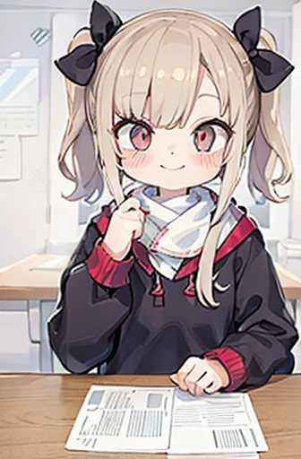 paper,girl,smile