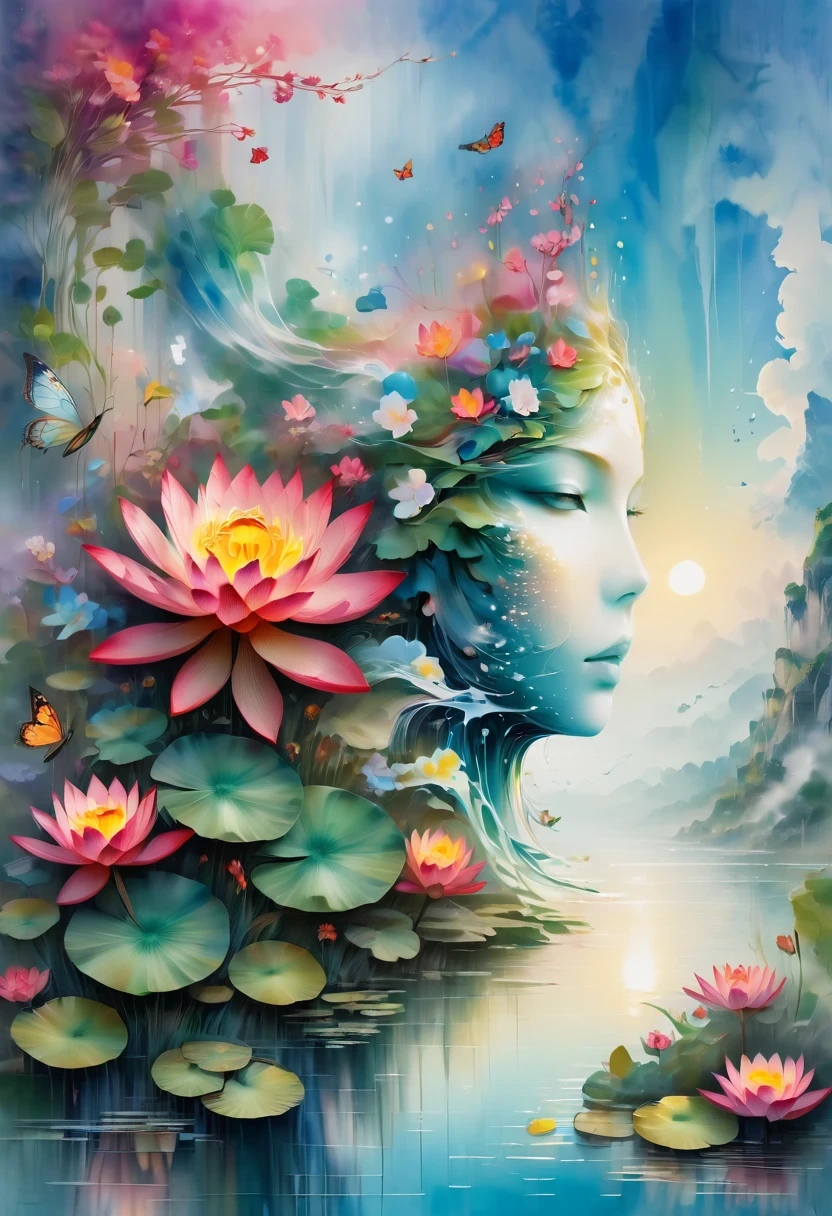 (((masterpiece))), (((best quality))), ((Super detailed)), (surreal), (Highly detailed CG illustrations), ((extremely delicate and beautiful)),film light, Create stunning anime artwork currently trending on ArtStation, Showing exquisite beauty and charming aesthetics. The art piece should be highly detailed, featuring a compelling character and a visually appealing environment. The characters in the work are elegant and charming, Exudes elegance. Pay close attention to complex facial features, Such as vibrant colors and sophisticated shading for captivating eyes. The character's clothing should be designed with delicate patterns, flowing fabric, and rich textures, Embodying the fusion of fantasy and contemporary fashion. Place characters in captivating environments,Enhance the overall appeal of your artwork. This can be a stunning natural landscape, Bustling future city landscape, Or a mysterious country full of magical elements. Incorporate bright colors, dynamic lighting, and detailed background elements,Create a sense of depth and immersion. Consider the latest trends in anime art, For example, incorporating unique lighting effects, Explore creative composition techniques, Or try an unconventional color palette. Take inspiration from the top artists on ArtStation and their exceptional execution of various art styles and theme. camera: Choose an angle that highlights the beauty of the character and the immersive environment. light: Leverage atmospheric lighting techniques to create depth and mood. solve: Aim for high-resolution artwork,to showcase intricate detail and clarity. artistic inspiration: Find inspiration from popular artists on ArtStation, Explore different styles, school, and theme.