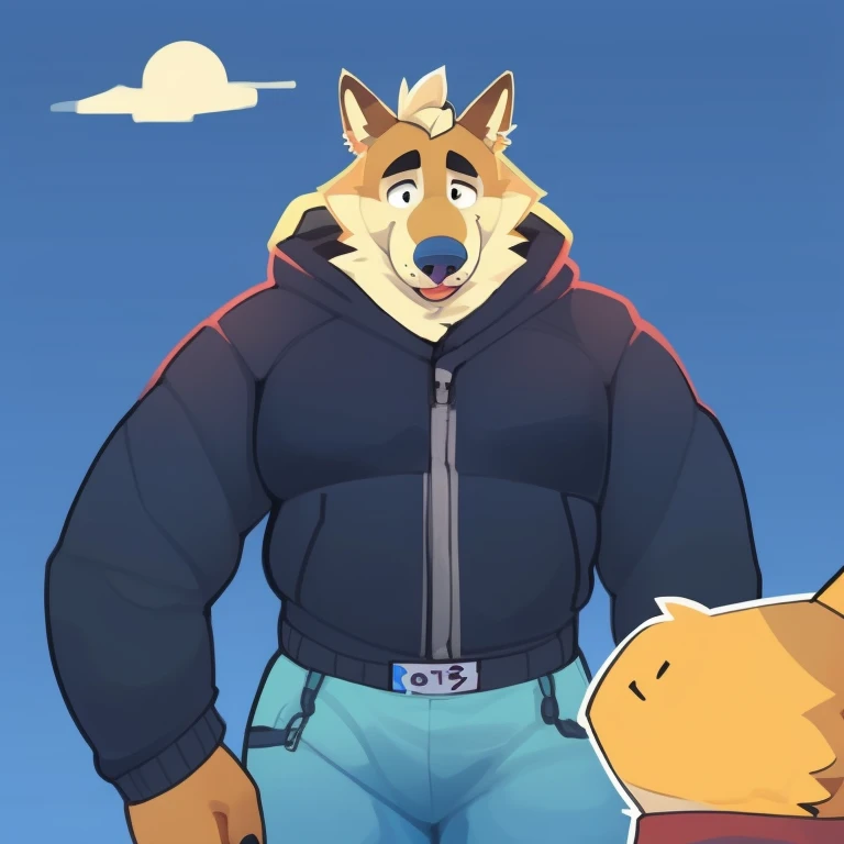 a handsome young chubby hairy bear 25 year old gay furry, by bigcozyorca, Wendell 