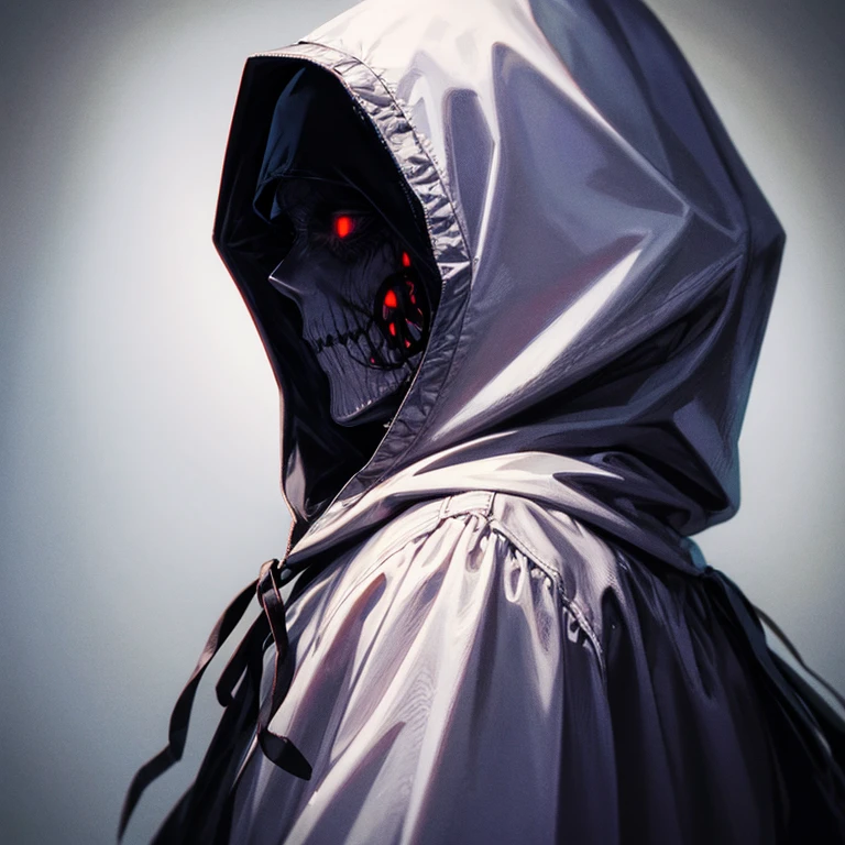 Body horror, hooded figure, scary, profile picture