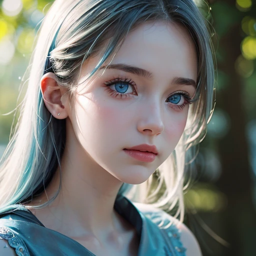 (1girl:1.3), adult, cinematic film still 23 year old girl,stunning pale blue eyes,Thorough,analog style,eye focus,highest quality,(highly detailed skin),perfect face,(bokeh:0.6),sharp focus,dappled lighting,(backlighting:0.7),film,crooked smile,