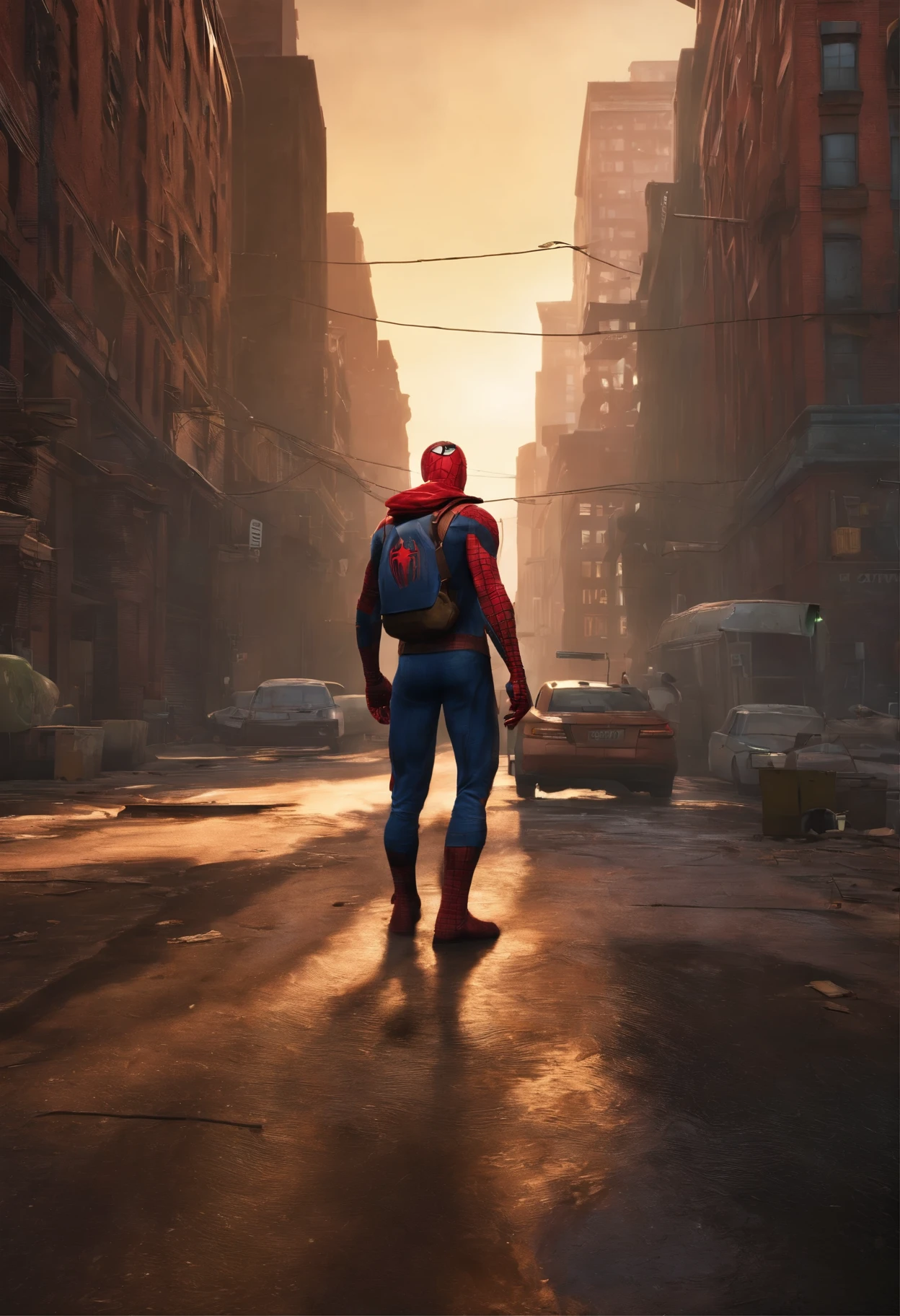 Spider-man en el mundo the last of us