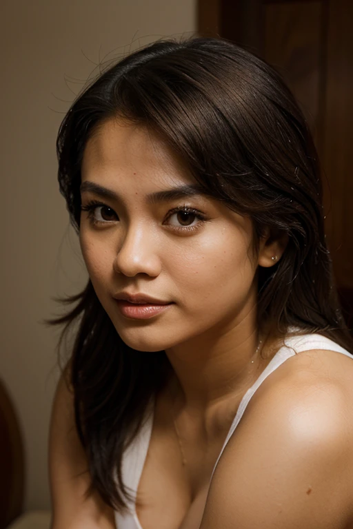 aver perry and attractive 25 year old with brown eyes Filipina Very realistic