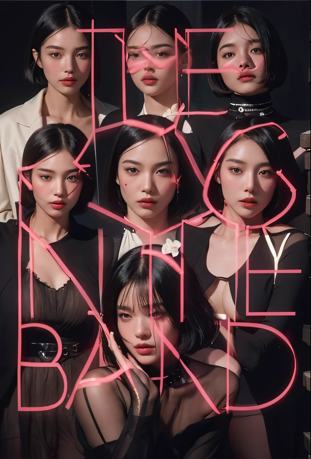 (Best quality, 8k, 32k, Masterpiece, UHD:1.2) "Generate a captivating artwork featuring a young Japanese girl model with short, sleek black hair styled in a chic bob haircut. Envision her bathed in dramatic cinematic lighting, creating an atmosphere of allure and mystery. Emphasize a romantic aesthetic vibe, showcasing the model in a poised and elegant pose that evokes a sense of intimacy and sophistication. Utilize warm and soft tones to enhance the romantic ambiance, and consider incorporating elements like flowing fabrics or flowers to add a touch of ethereal beauty. Capture the essence of romance and beauty through the model's expression, the play of light and shadows, and the overall aesthetic, creating a visually compelling and emotionally resonant piece." (perfect eyes), flawless skin, flawless face, cinematic, tight body, ((well-proportion female hands)), ((female hands with five digits)) ((Body is well proportioned)), ((chic bob haircut)), soft focus ((Short Black Hair)),