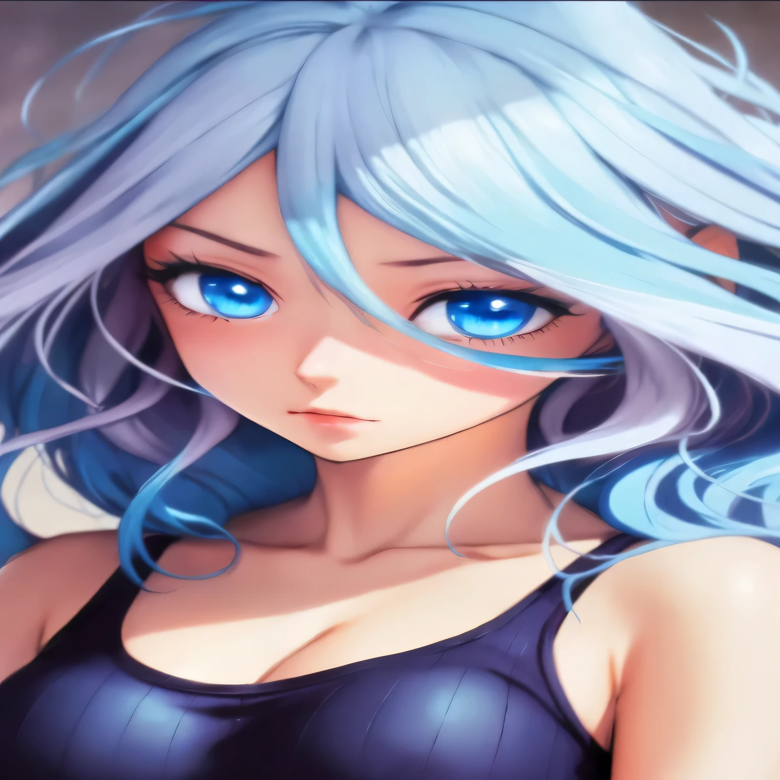 anime girl with blue eyes and white hair, anime style 4 k, anime style. 8k, stunning anime face portrait, beautiful anime girl, beautiful anime portrait, realistic anime art style, realistic anime artstyle, beautiful anime style, attractive anime girl, cute anime girl portraits, beautiful anime face, pretty anime girl, beautiful anime woman, blue eye. anime