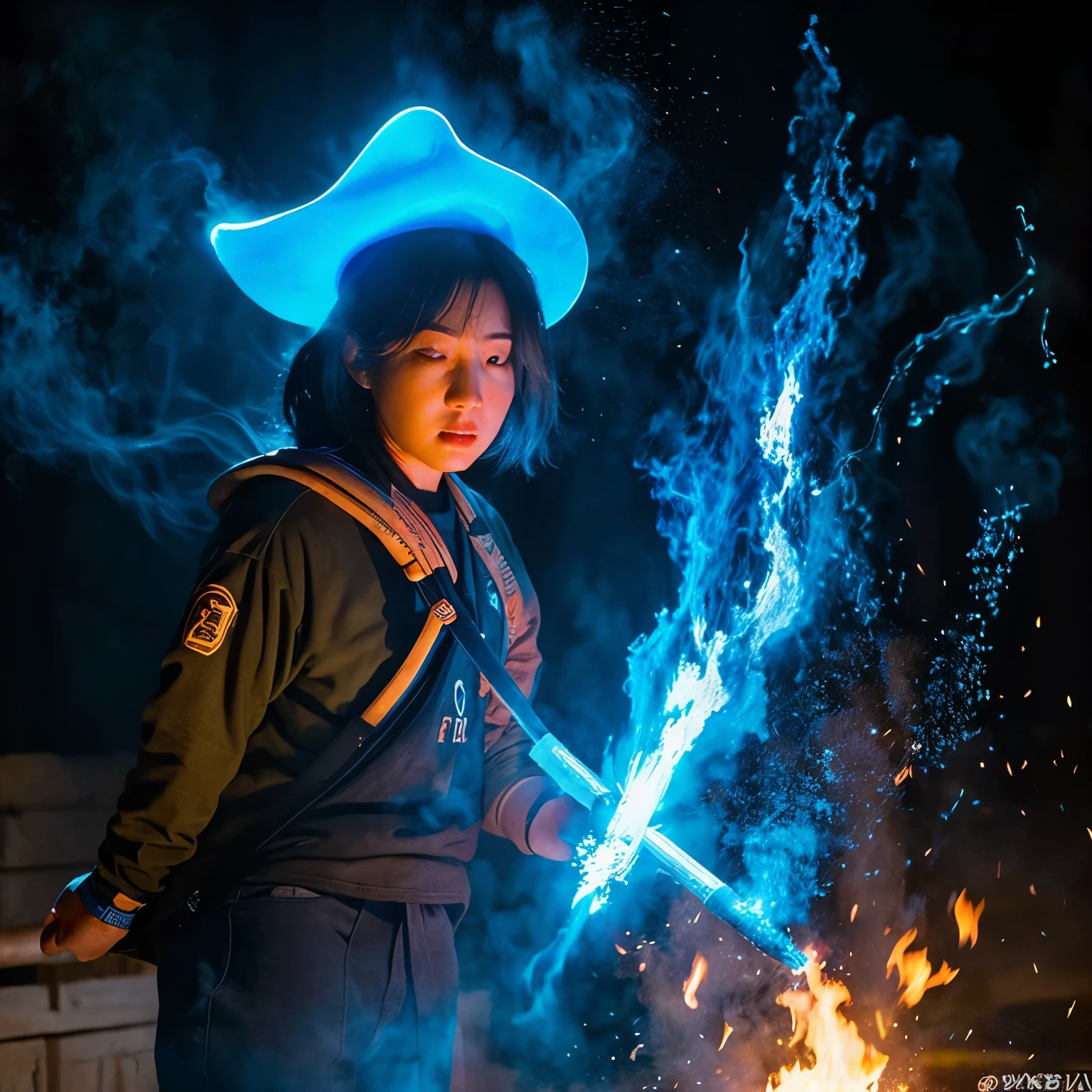Free fire en lo preferiblemente que sea un conejo textuero color azul y que tenga la palabra en la imagen que diga sayko