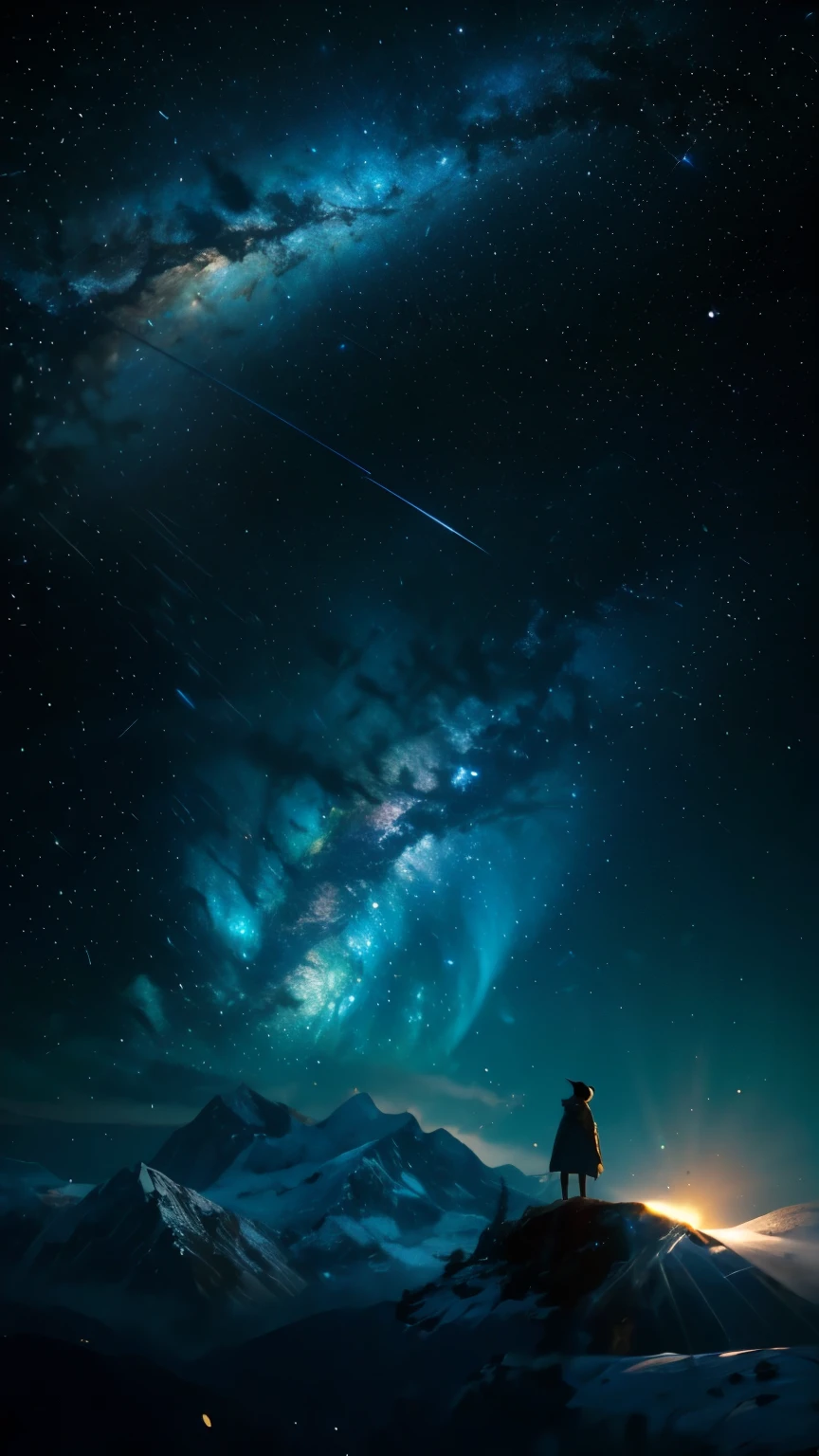 constellation、Wonder、Fantastic、Extremely detailed、8K Dende Wallpaperasuter piece、Best Quality、ultra-detailliert、Best Illumination、Best Shadow