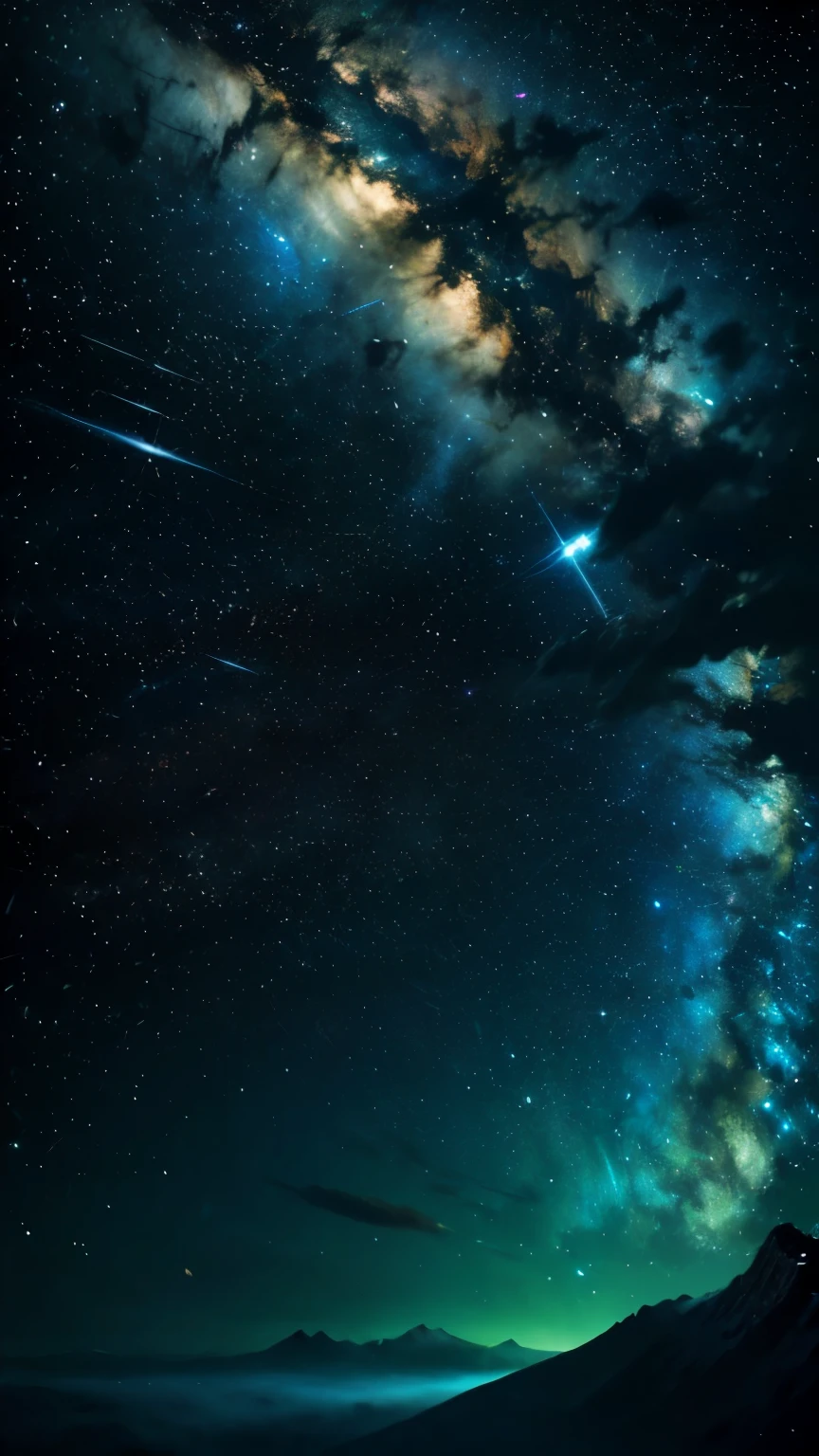 constellation、Wonder、Fantastic、Extremely detailed、8K Dende Wallpaperasuter piece、Best Quality、ultra-detailliert、Best Illumination、Best Shadow