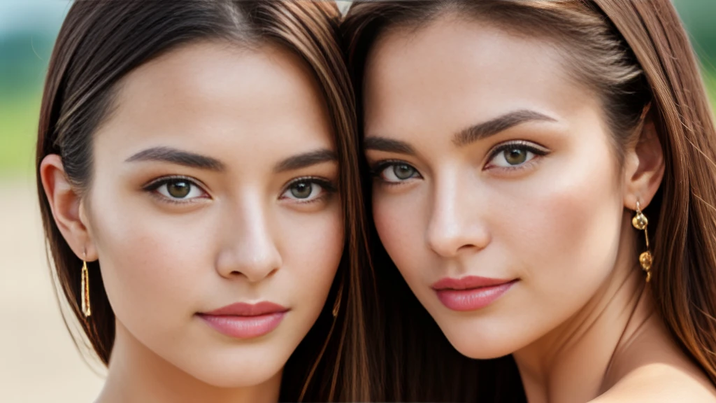 Glamour style, masterpiece, top-quality, 8K, art stations, sharp focus, A hyper-realistic, high detailing, RAW Portrait, Cute Little Sittens, (up close shot), (Back round focus is blurred), (depth of fields), straight haired