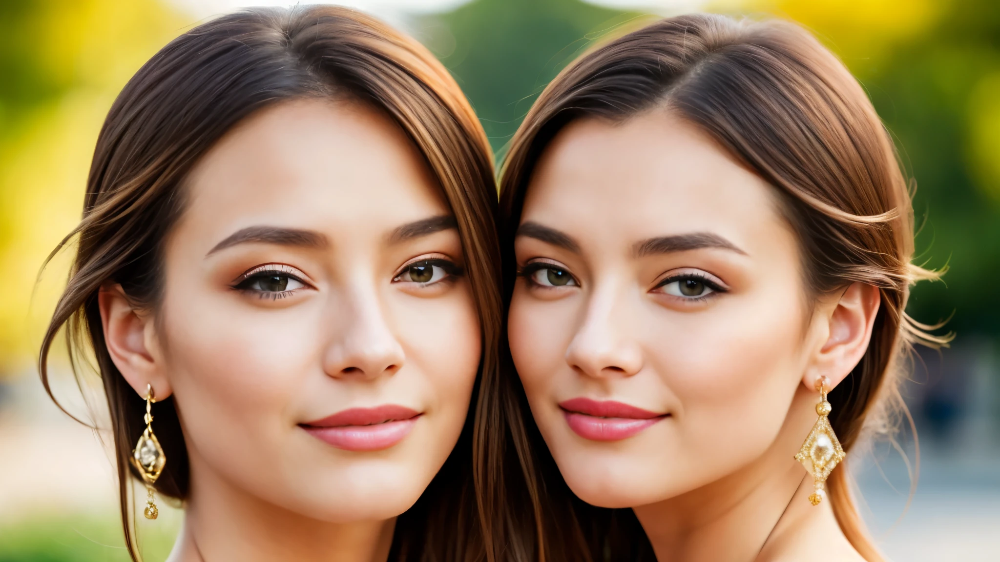 Glamour style, masterpiece, top-quality, 8K, art stations, sharp focus, A hyper-realistic, high detailing, RAW Portrait, Cute Little Sittens, (up close shot), (Back round focus is blurred), (depth of fields), straight haired