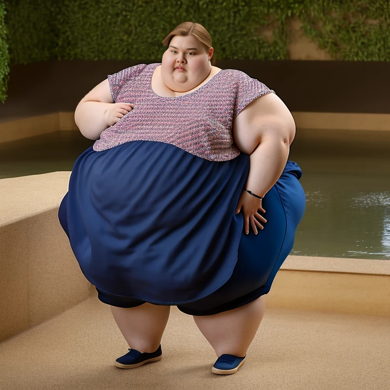 Ssbbw solo extremely morbidly obese Sophie Cookson full body alone