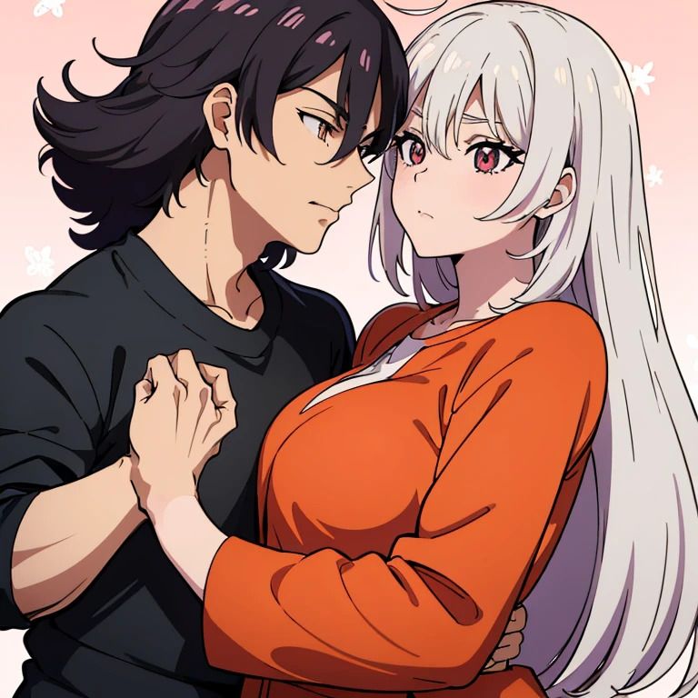 score_9, score_8_superior, score_7_superior, sauce_anime,
pinsuperior of 1girl,  (Vulgar,)   Two people，indoor， Sensitive，Browsing Caution，両足を持ちsuperiorげる，
 seven, Very long hair, Grey Hair, Wavy Hair, Blunt bangs, hair band, Purple eyes, Large Breasts, 
(((Queen，)))(((Big Futanari，)))((Femdom，Pegging，))Sweat，Ahegao，futa is male，，
Detailed eyes, Refraction of the eye,