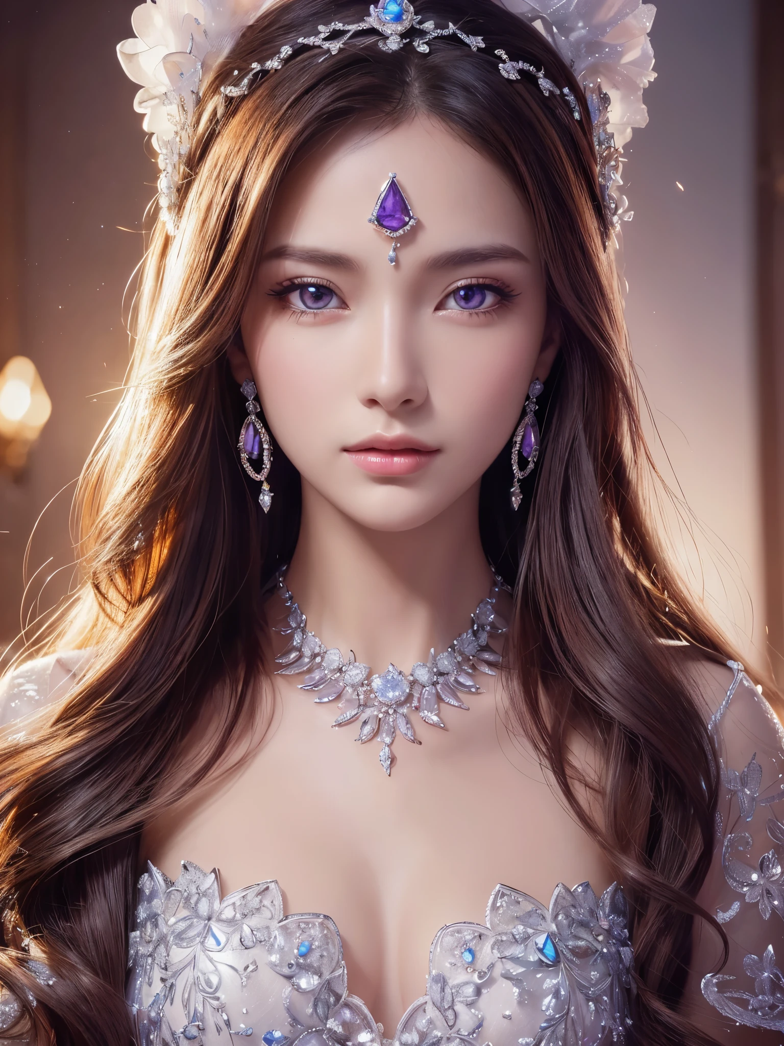 ((highest quality)),(ultra high resolution),(Super detailed),(detailed description),((best CG)),(best work of art),super precision art,amazing drawing art,(Art with precise details:1.5), diamond,sapphire,Ruby,opal,amethyst