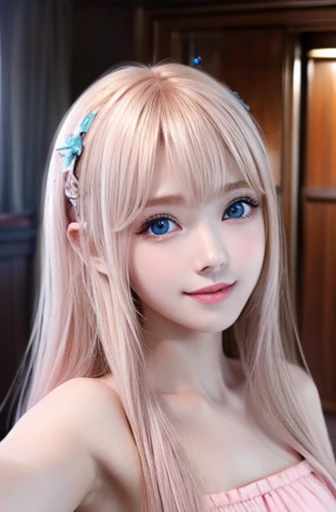 Small face、 (alone:1.5,)Very detailed,Bright colors, Very beautiful detailed anime faces and eyes, Look straight ahead,  Shiny_skin,girl, (((Rainbow Hair, Colorful Hair, Half red、Half golden hair: 1.2))), 、Shiny hair, Delicate beautiful face, blush、Glasses、(Turquoise Eyes), , Valletta, Earrings,、Flower Garden、Sunset、(((See-through、sexy、Satin camisole、Brown、,Translucent shirt)))、（Twin tails）、smile、Happy Face、face dyed red、Cheerful pose、dynamic、
