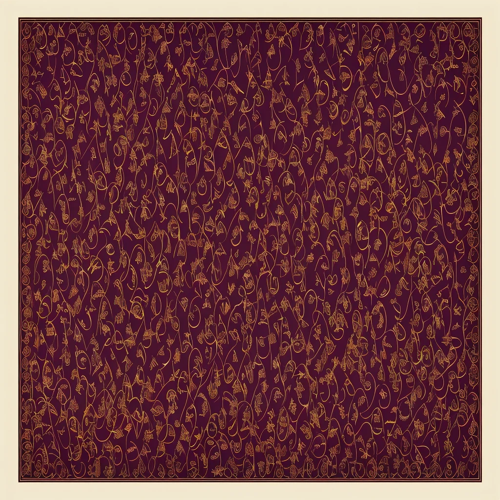 A work of the best visual quality, 16k definition, ultra detailed, create a totally new alphabet as if the ribbons of the universe formed letters, words a unique language
