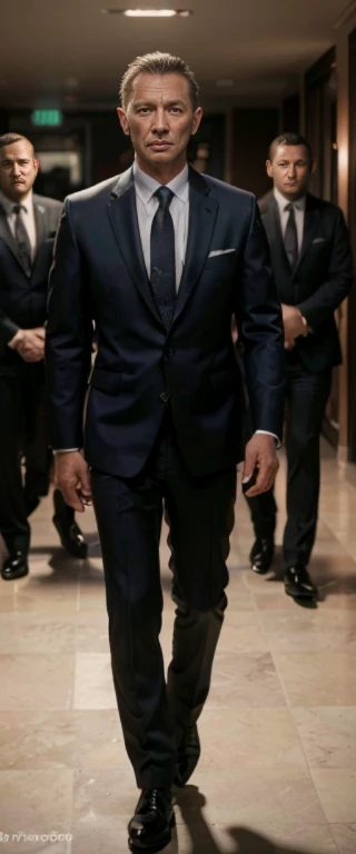original photo,depth of field,dramatic,Inspired by the 007 movie,(Real movie stills:1.3),007 movie style,(best quality, high resolution:1.2), Super detailed details, (actual、lifelike、Realism:1.3), full body portrait,Tall man,((A woman stands with 007)), The woman's hair is very messy,Woman wearing intricate evening dress,007 atmosphere, Threatening atmosphere,Agent atmosphere, close up, Perfect body,性感的long legs,long legs,Highly detailed facial details, real background,Stills from the real 007 movie,Movie plot,(sharp focus:1.2), Very detailed, (lifelike:1.4), (The original image, 8K high resolution:1.2), RAW candid movies, 16 mm, Color graded Portra 400 film, Surreal, subsurface scattering, Ray tracing, (Volumetric lighting),((Behind the woman stood two men in suits))