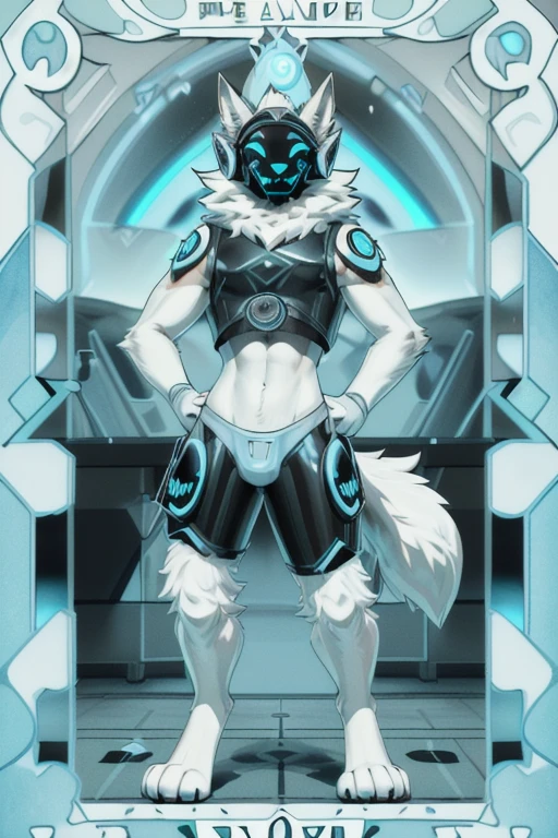 (((hyper huge big larger large huge massive big muscles light blue protogen looking Wendell )) ),Anime Tarot Card Art Style, (by Homogenousrule, by Wildering, by Foxovh, by Catcouch), 4k,(by totesfleisch8 and white fur,
(( posing in a laboratory for image )),Sharp gaze, hentai , anthro, shortstack, standing, looking at viewer,muscular, background, extremely detailed, 3d render, high quality digital art, huge thighs , detailed eyes, ,henati, good anatomy, good perspective in a laboratory , front towards viewer,face up, by bebebebebe, by sicklyhypnos, by gerkk, by orf, ( by cutesexyrobutts, by darkgem, by zackary911,( by singafurian, by daftpatriot, sassy, cute, detailed face, handsome , seductive face, face, detailed mouth, white fur, hentai style, leo alvarez, bara, (posing:1.3), (soft shading), 4k, hi res, detailed hands, ((detailed face, (detailed eyes:1.0), detailed)), by zackarry911, by zaush, (by personalami:0.5), looking at viewer, image, navel, nipples, full body, one person focus, thick thighs, Hentai, day, sexy, sensual, detailed, uploaded to e621, beautiful and detailed male image of an anthropomorphic wolf ,(highres,:1.2), Smiling happy extremely detailed, photorealistic, 3d render , high quality digital art,Hentai artstyle, a close up of a person , white fur, in a laboratory , huge, (( light blue protogen fur color)), Anime Tarot Card Art Style, Wendell