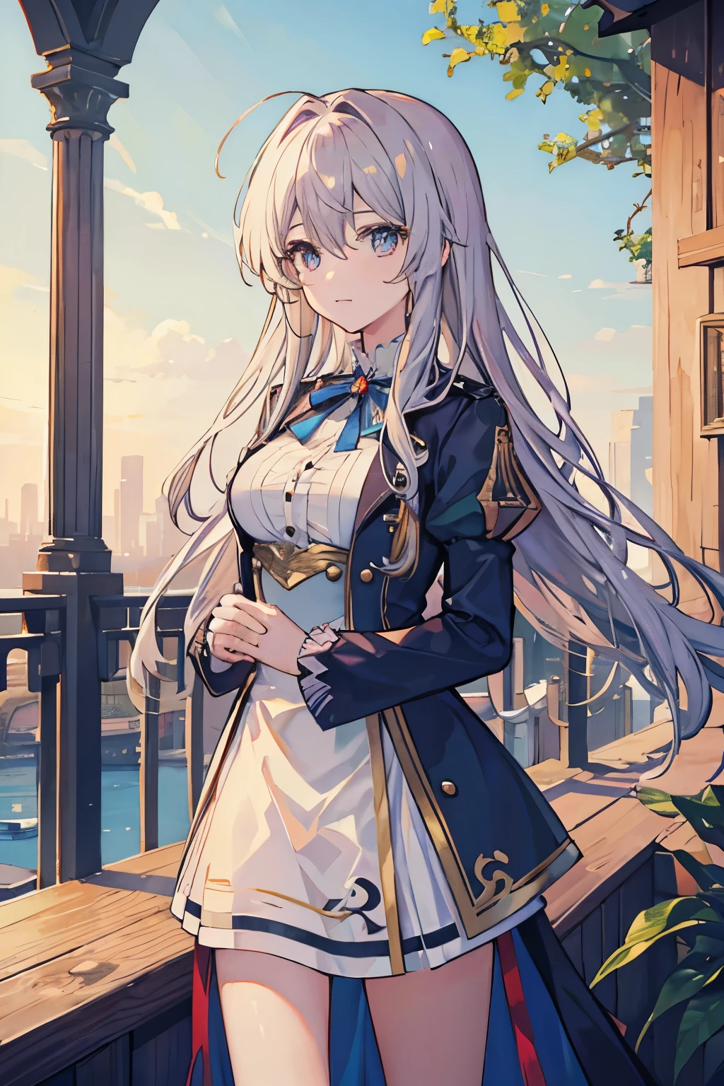 violet evergarden, long hair