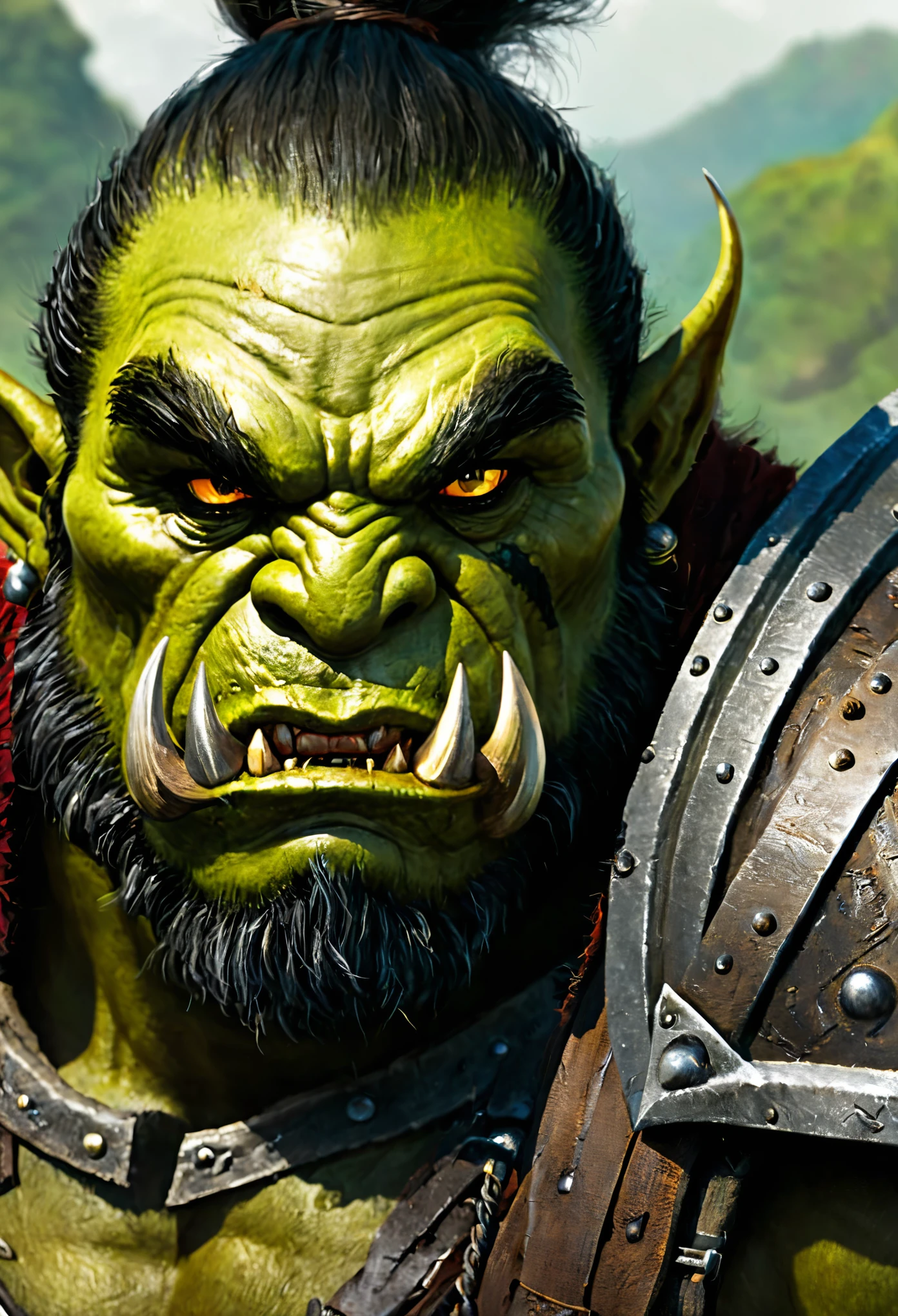 Meio orc guerreiro