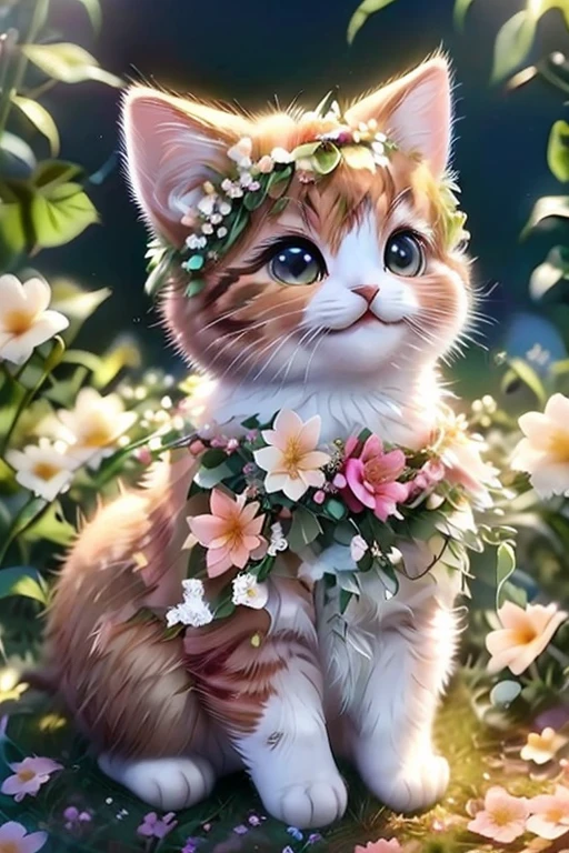 O gato amarelo, com seu pelo macio e brilhante, It's a real joy for the eyes. Seus olhos brilhantes captam a luz suave da primavera, refletindo um tom dourado que parece irradiar calor e felicidade. Este felino encantador parece envolto em um manto de ouro, como se fosse uma verdadeira preciosidade a ser admirada.
In Easter, este gato amarelo se torna ainda mais encantador, adorned with festive accessories that celebrate the season. Uma pequena coleira de cetim cor-de-rosa, decorated with delicate cherry blossoms and small colorful Easter eggs, adorn your neck with elegance. Each egg is hand painted, displaying intricate patterns and vivid colors reminiscent of spring flowers in full bloom.
In your head, o gato amarelo usa uma tiara delicada, adornada com pequenas orelhas de coelho e flores de lavanda. Uma fita cor-de-rosa amarrada suavemente sob o queixo completa o visual encantador. Their curious and playful gaze conveys joy and enthusiasm for the festive season.
Ao seu redor, the yellow cat is surrounded by a charming Easter scene. Small woven baskets filled with colorful eggs are scattered across the floor., enquanto grinaldas de flores frescas adornam as paredes. Butterflies and birds sing happily in the nearby gardens, Creating an Atmosphere of Renewal and Hope.
Este gato amarelo, with its radiant beauty and festive spirit, brings joy and enchantment to the Easter season. Your presence is a soft, warm reminder that spring is coming, trazendo consigo novas oportunidades e felicidade renovada.