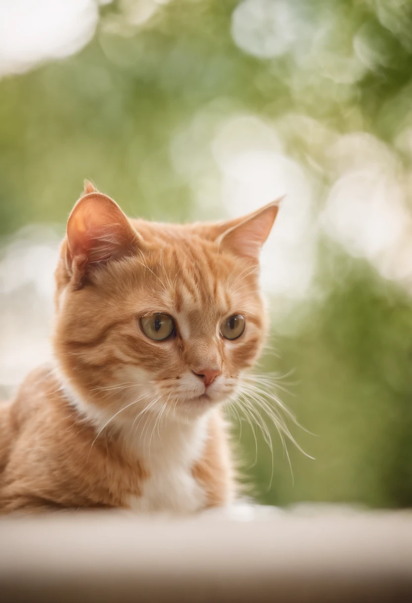 cute cat, playing，