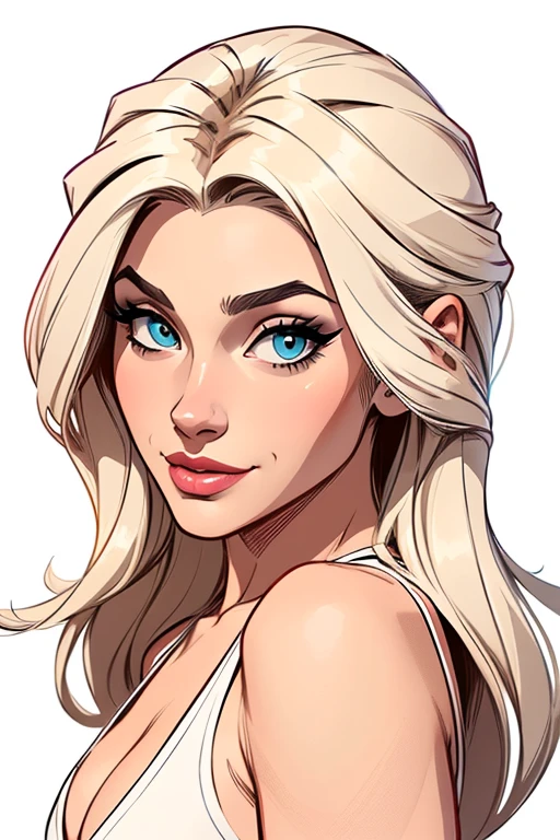 estilo de desenho animado:1.2), various woman Cartoon image of a woman  , roupas sensuais  , garota  super fofa, cartoon style illustration, estilo de arte dos desenhos animados, estilo de arte dos desenhos animados, digital illustration style, design de personagens altamente detalhado, arte digital detalhada fofa, City fan art, design de personagem retrato, beautiful digital illustration, retrato de alta qualidade, arte em quadrinhos, retrato do design do personagem, white background Buso without clothes and medium breasts