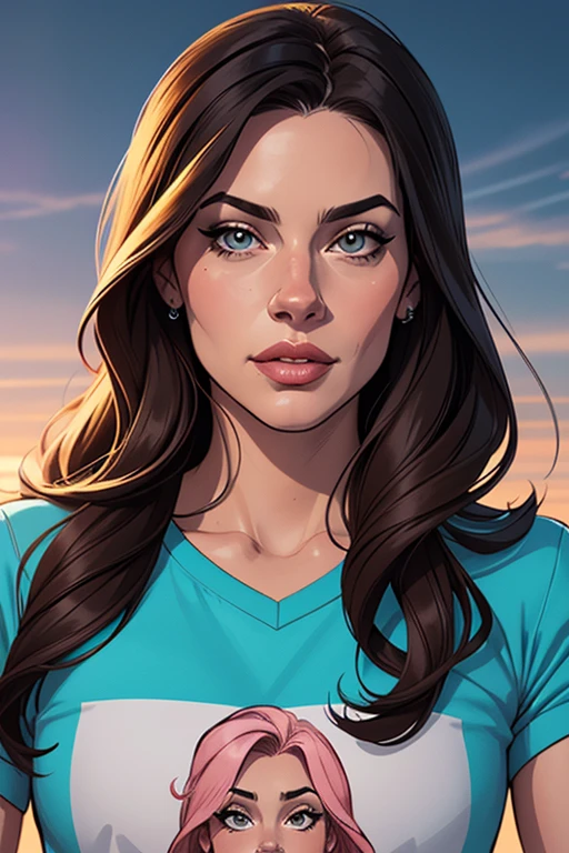 Personagem Liv Tyler nua pelada sem roupas magem de desenho animado de uma mulher .cartoon style illustration, estilo de arte dos desenhos animados, estilo de arte dos desenhos animados, digital illustration style, design de personagens altamente detalhado, arte digital detalhada fofa, City fan art, Design de personagens de retrato, beautiful digital illustration, retrato de alta qualidade, Arte em quadrinhos, mulher jovem. expression of sexual desire