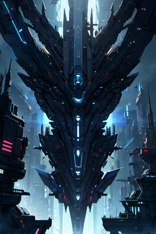 Floating Futuristic City
