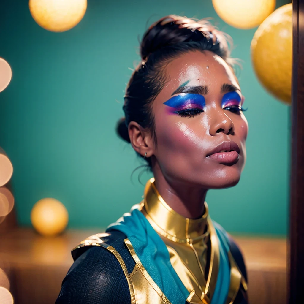 Hello，Hello，Wear thick gold-framed sunglasses，32K（tmasterpiece，Monkey sideways close-up，32K） （Hello people：1.4）Colored ball Monkey sideways close-up your head high，Be proud，Monkey sideways close-up， A high resolution， the detail， RAW photogr， Sharp Re， Nikon D850 Film Stock Photo by Jefferies Lee 4 Kodak Portra 400 Camera F1.6 shots, Rich colors, ultra-realistic vivid textures, Dramatic lighting, Unreal Engine Art Station Trend, cinestir 800，Hold your head high，Be proud，The nostrils look at people，Tsundere，Petals flutter，Petals flutter，Sprinkle with gold dust，Fluttering，Impeccable，( reasonable design, Clear lines, High sharpness,Best quality , 8K Hello people（（（Hello）））