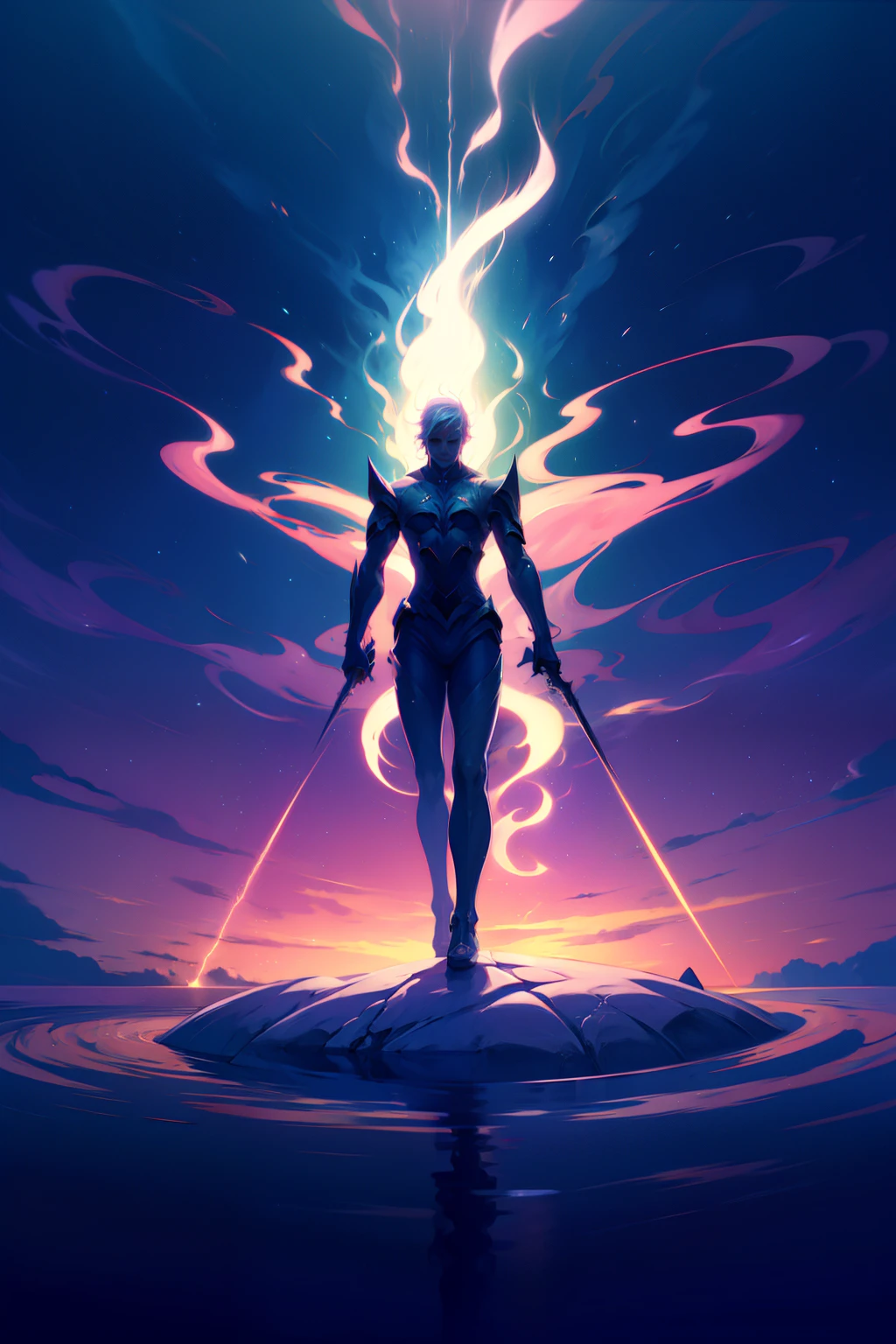 the primordial one, a progenitor god hailing from beyond the stars