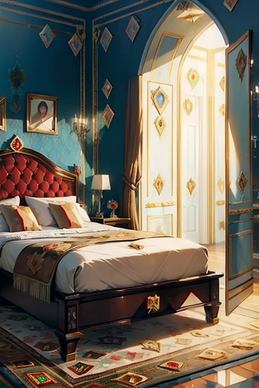 (russian:1.6), beautiful, gorgeous, 22 years old, stunning, masterpiece, naked, rich, luxurious, bed, mansion, epic, highres, (realistic:0.5)