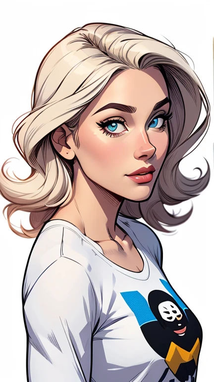 Female characters Fernanda Vasconcellos cast of the Grêmio team football game 2 women in the illustration, an Asian actress and a black Brazilian actress (maldosas sadomasoquistas) animado:1.2), mulher Imagem de desenho animado de uma mulher , roupas sensuais , garota super fofa, cartoon style illustration, estilo de arte dos desenhos animados, estilo de arte dos desenhos animados, digital illustration style, design de personagens altamente detalhado, arte digital detalhada fofa, City fan art, design de personagem retrato, beautiful digital illustration, retrato de alta qualidade, arte em quadrinhos, retrato do design do personagem, white background Buso without clothes and medium breasts 