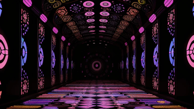 Psychodelic background