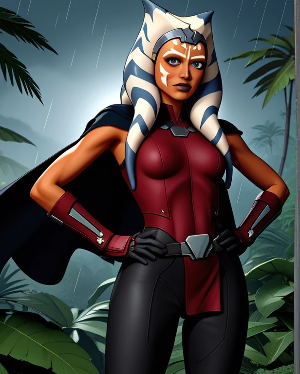 score_9,score_8_up,score_7_up,score_6_up, ahsoka,slave body, wet, , stretching both leg behind her head, ,latex,belt,rain, base, star wars, outdoors, rain, solo,
arms 