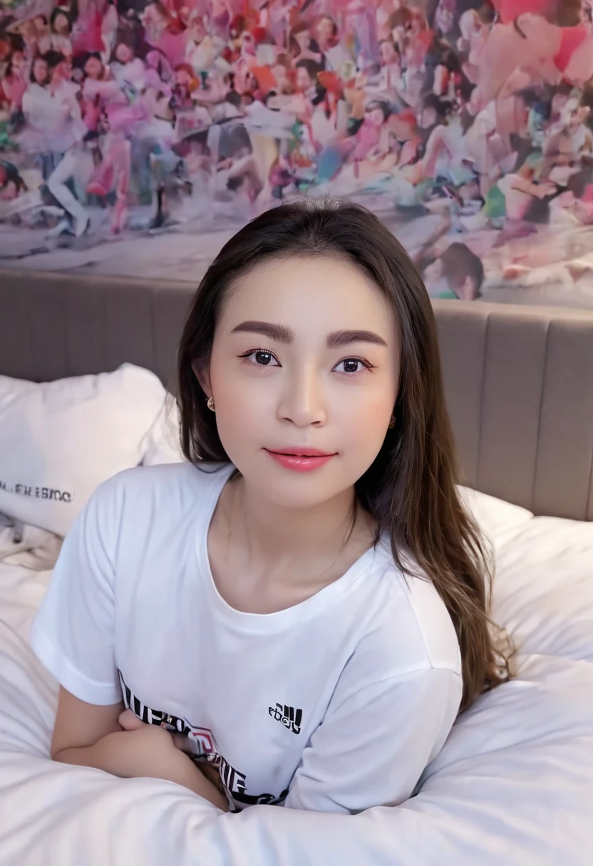 1 girl,8k, masterpiece,on bed