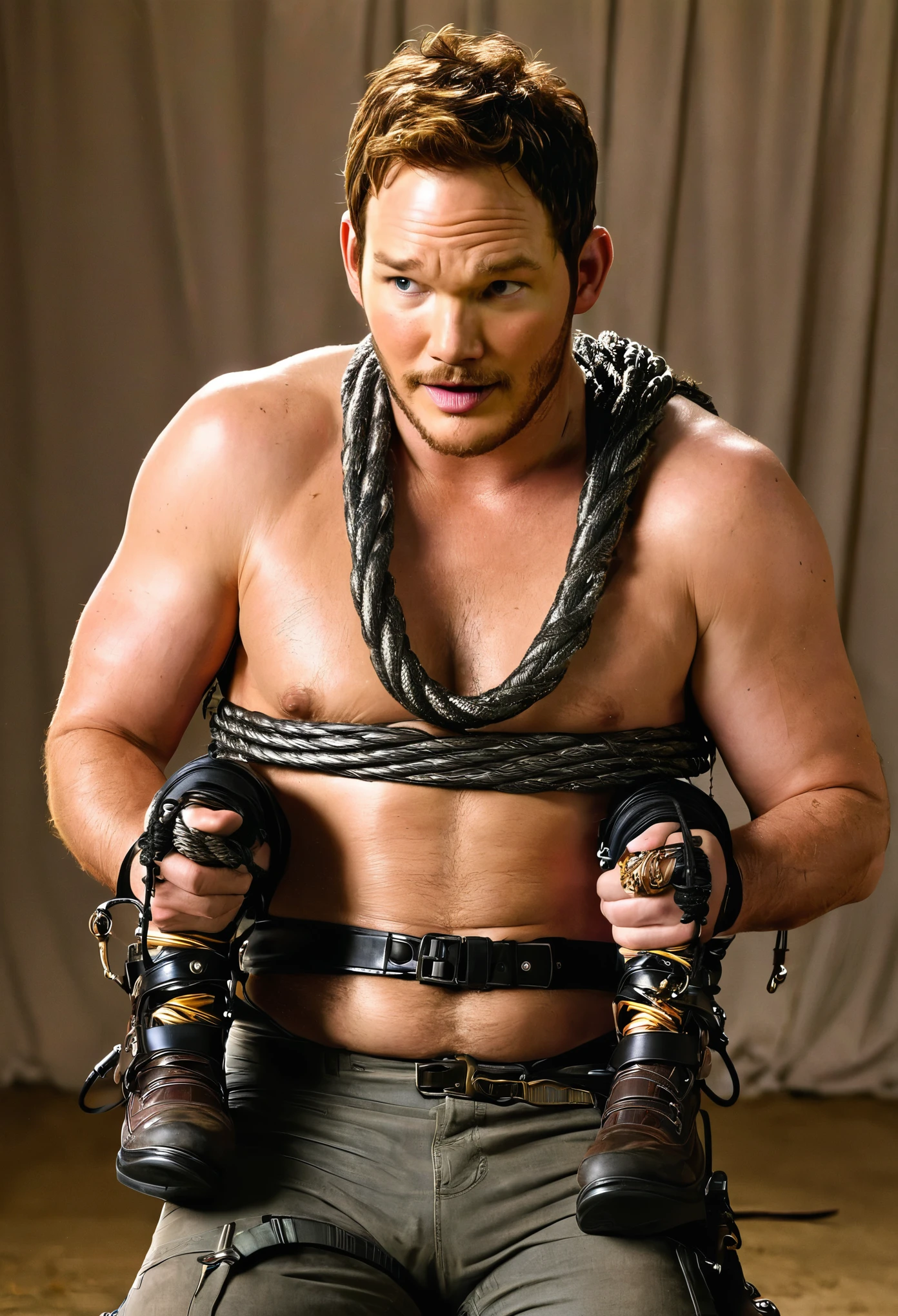Chris Pratt bondage