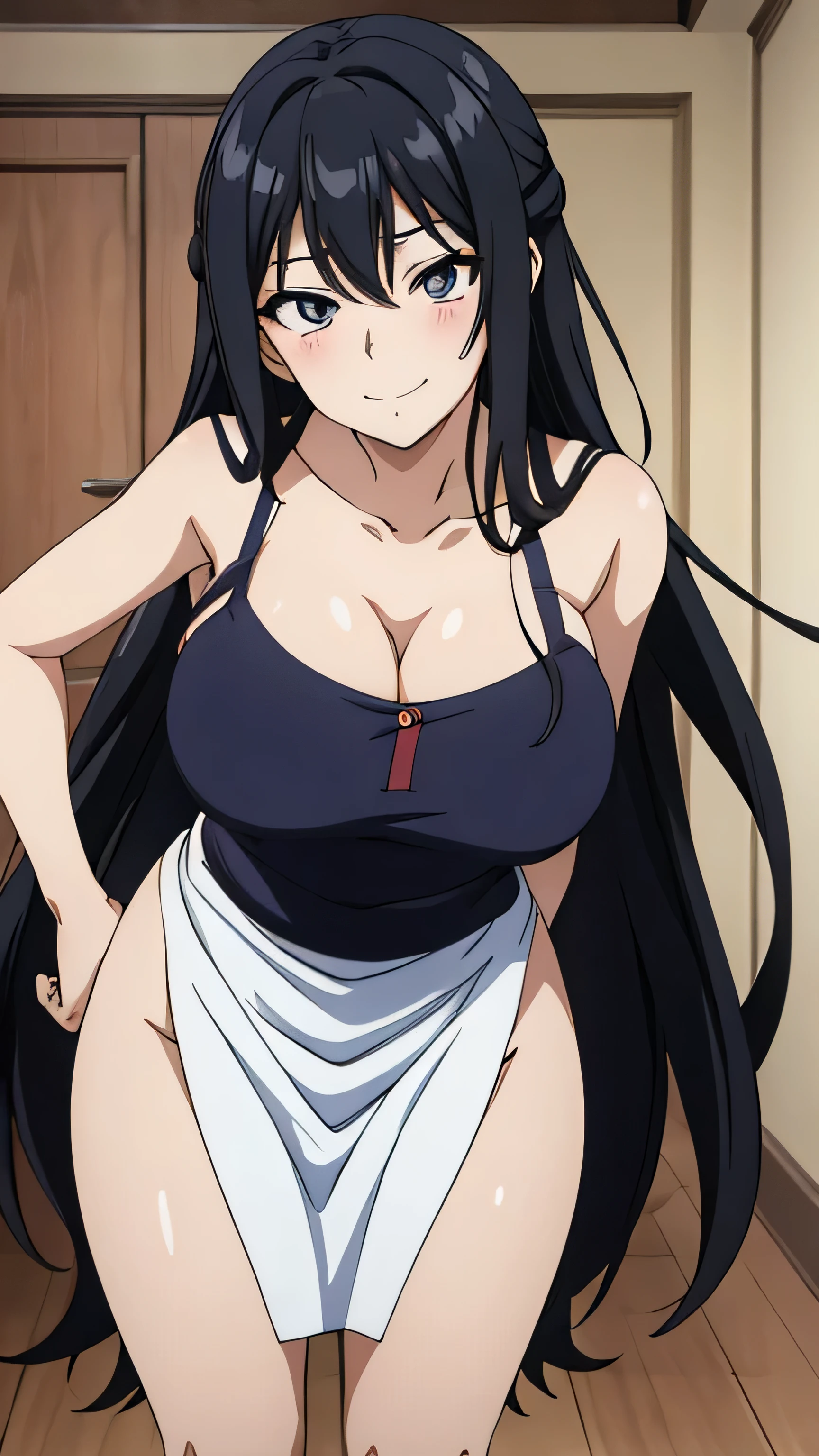 (((masterpiece))),fuyumi itadori, Anime girl characters, 1girl, solo, looking at viewer, medium long hair, cleavage, closed mouth, collarbone,Naked, tall girl, horny, big ass, beautiful face,Charming, anime visual of a cute girl, screenshot from the anime film, & her expression is solemn, ahegao face, in the anime film, in an anime, anime visual of a young woman, she has a cute expressive face, still from anime, perfect breasts, she is tall, All bodies visible, ahegao face, the face is ahegao, she is horny, A perverted face, she so perverted, she smile so perverted, hd picture, 4k quality, details of the face is so good, cute face, All bodies visible,Standing pose, she is tall, the face are so detail,