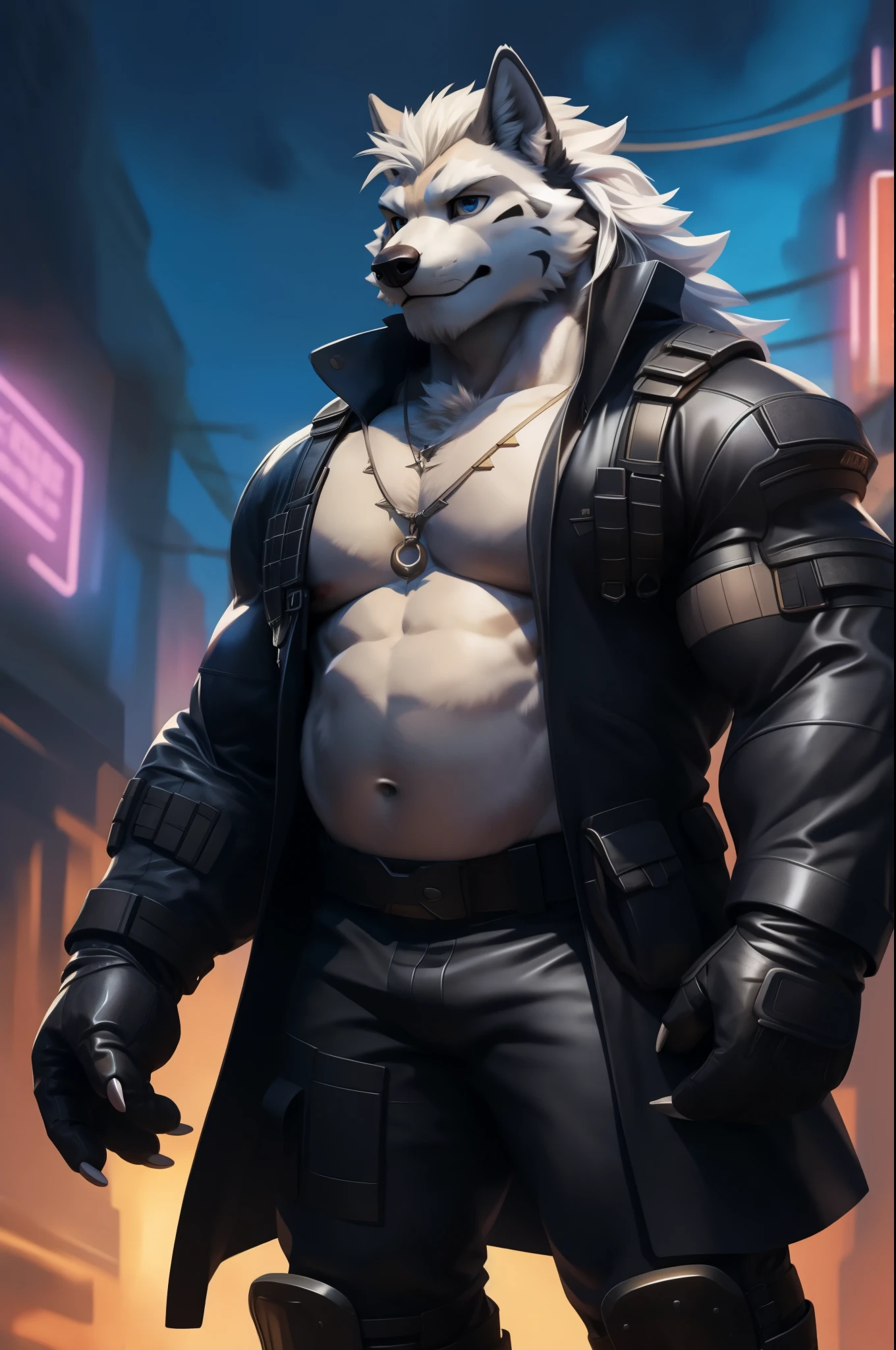 remove black markings, white fur, match face fur color, 8k, masterpiece