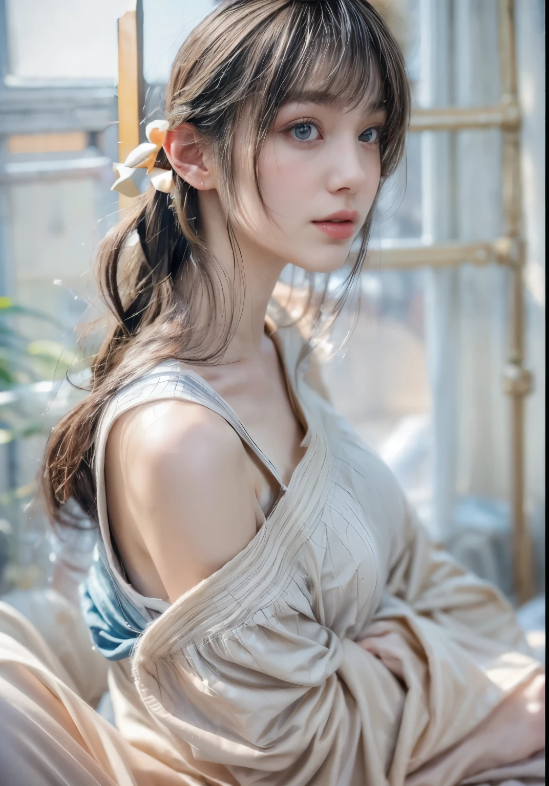 Change your hairstyle