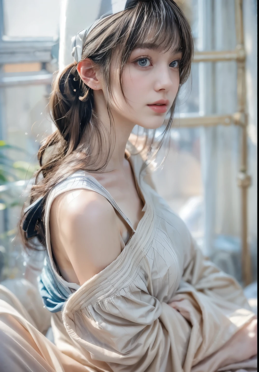 Change your hairstyle