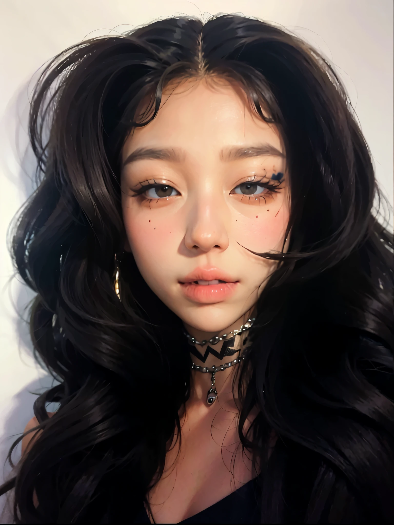 Hannah kae elfo viking, retrato, me olha, corou, sardento, bonitinho, Envergonhado, cabelos dourados, tatuado totalmente fotorrealista, obra de arte, ultra detalhado, retrato, Alto detalhe