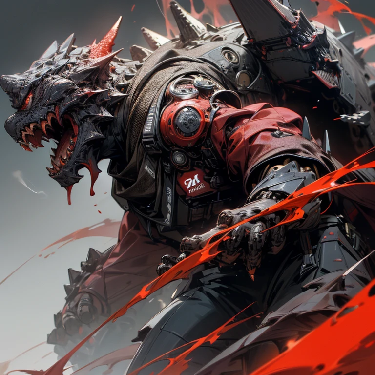 Transform the entire image into tribal 