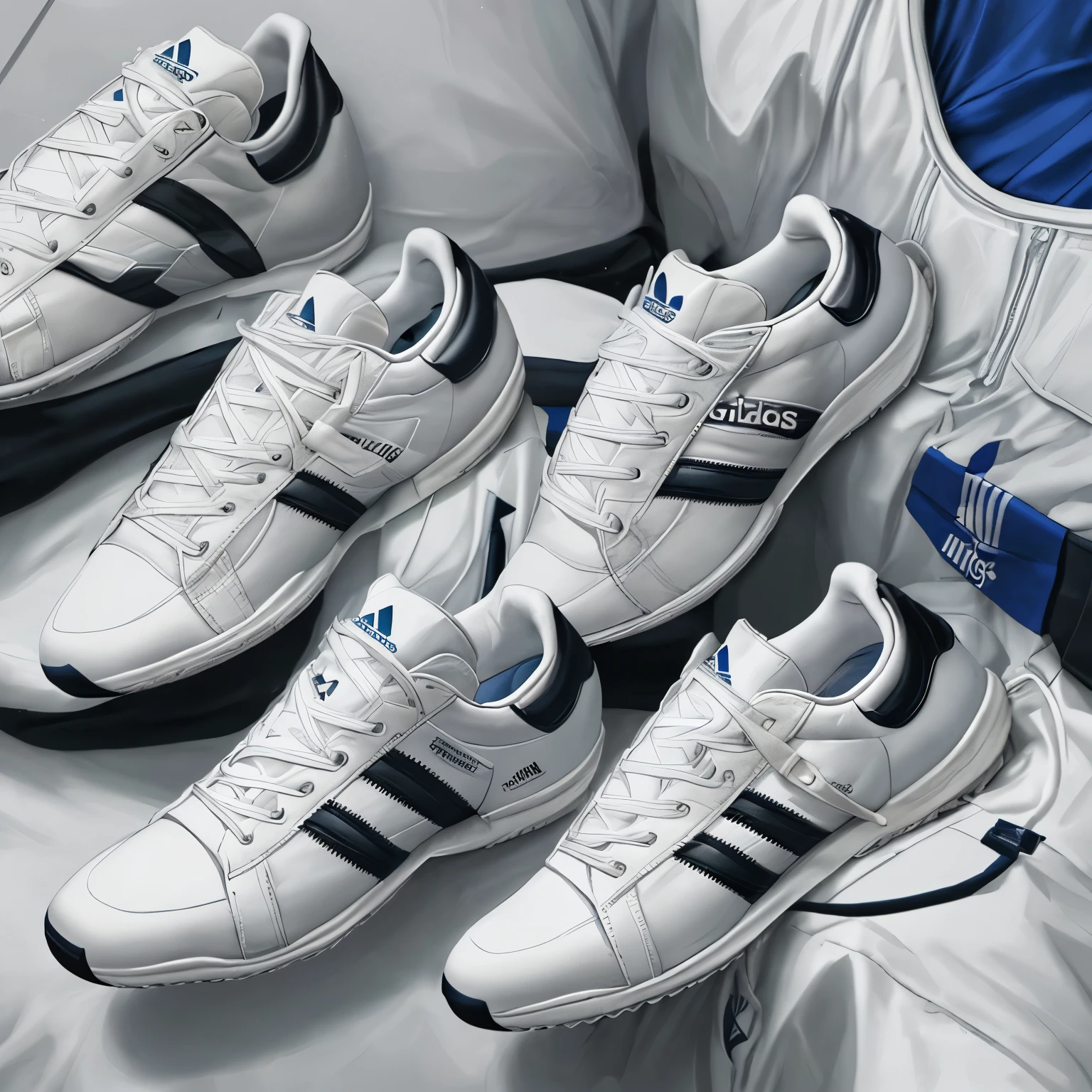 Adidas whith astronaut