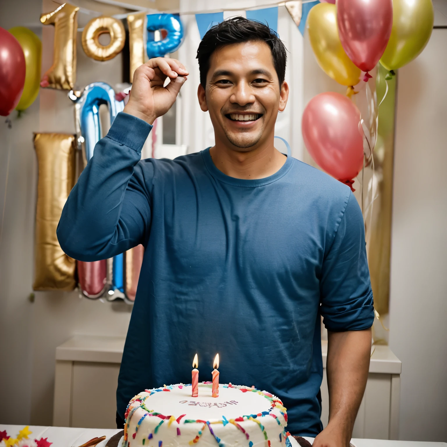 Happy birthday my handsome beloved husband birthday, laugh, happy, smile, joy, giggle birthday cake, birthday party, romantic, sweet, husband and wife