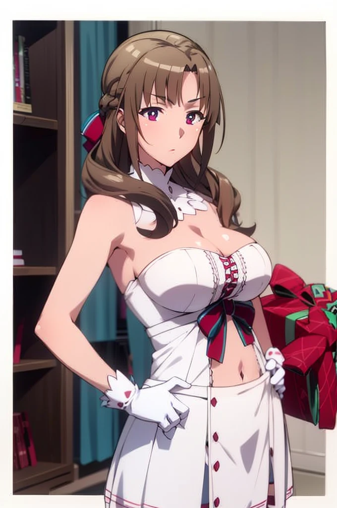 1Girl, Mamako Oosuki In the anime Okaasan Online, Very big breasts, Very detailed 