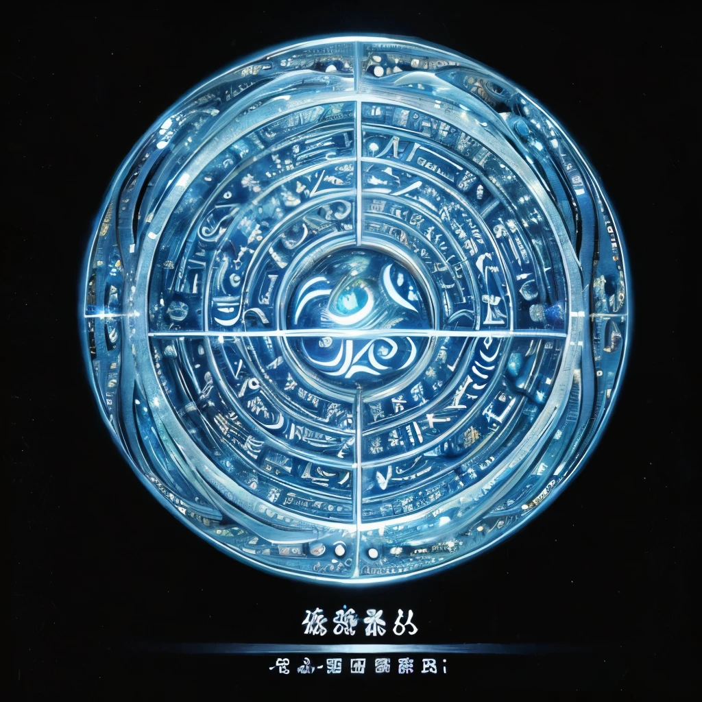 A mesmerizing masterpiece of an alien figure, intricately crafted from Vynilo, showcases Egyptian-inspired glyphs and alien hieroglyphics, revealing the secretive and sacred aspects of extraterrestrial life. The high-quality, ultra-high resolution image exudes intricate details, with hyperdetailed textures that resemble ancient Egyptian stone carvings. The deep, v